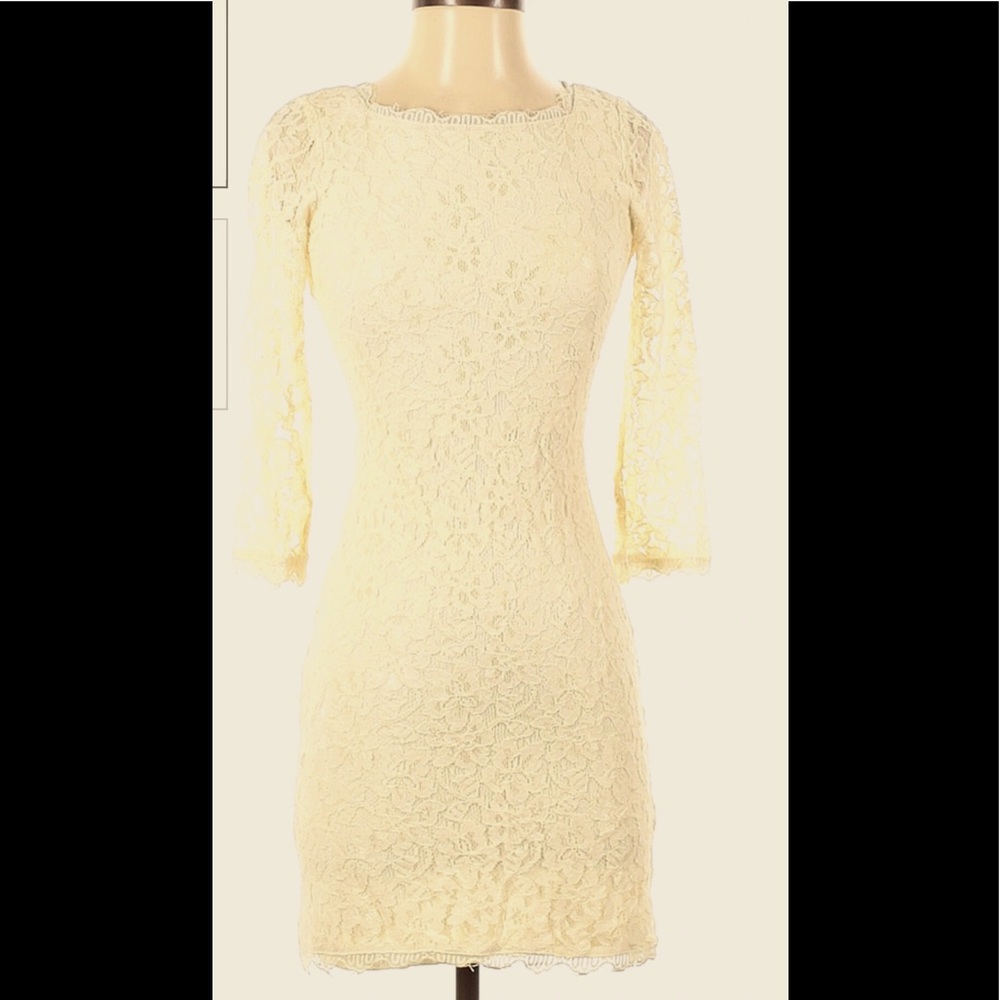 Diane Avon Furstenburg lace dress
